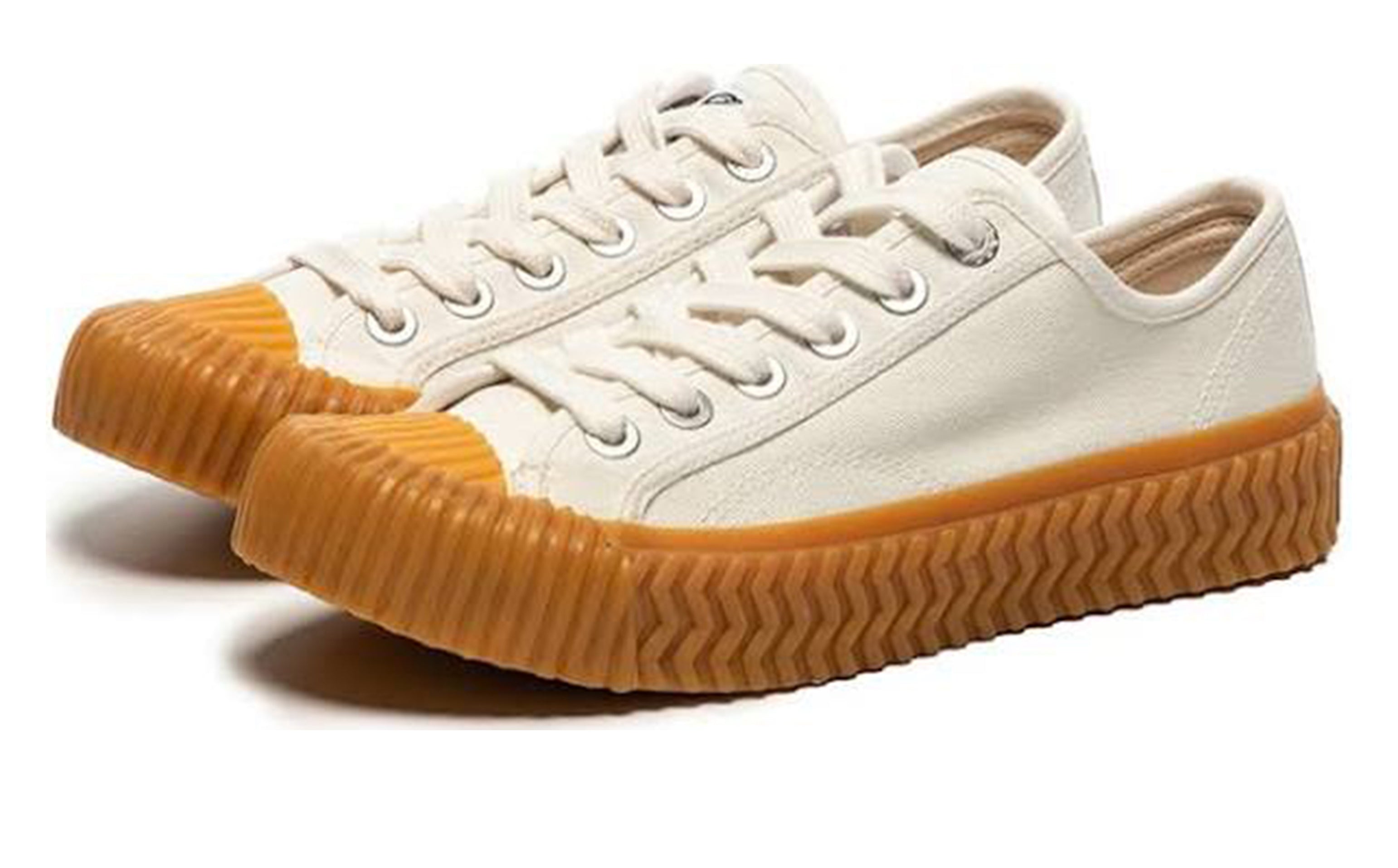 EXCELSIOR INDUSTRIAL CLASSIC SNEAKER - Low Steam White w/Brown Gum