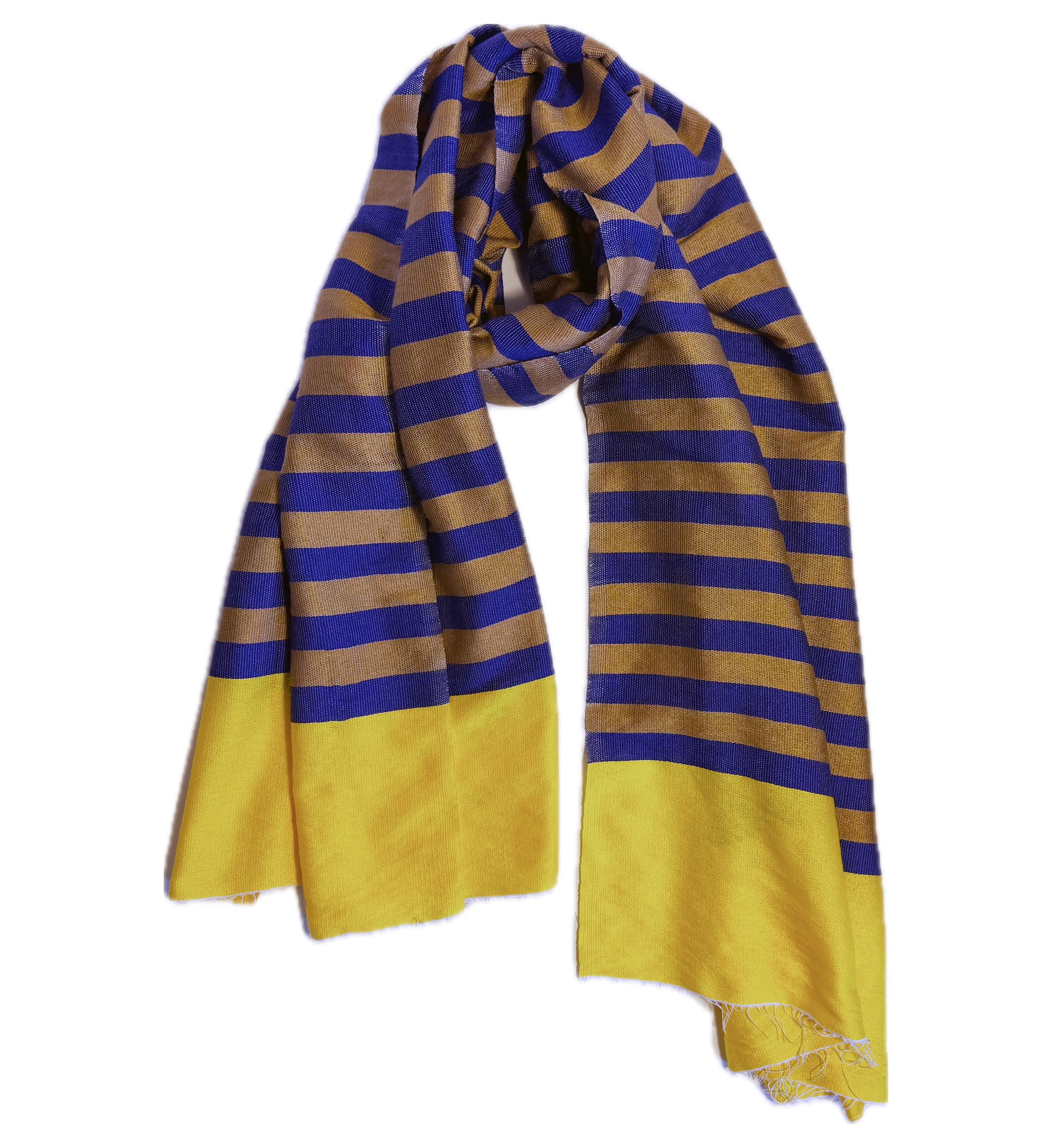 O.N.W. STRIPED TSEHAY SCARF - MULTI STRIPE