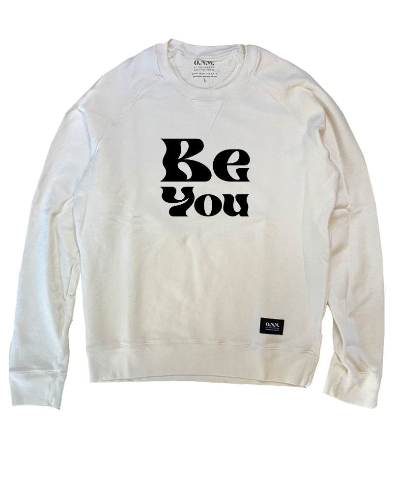 BeYou Sweatshirt ONW-PREMIUM-205C-Cloud White