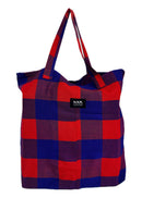 ONW Maasai XL Tote Bag - COBALT/RED