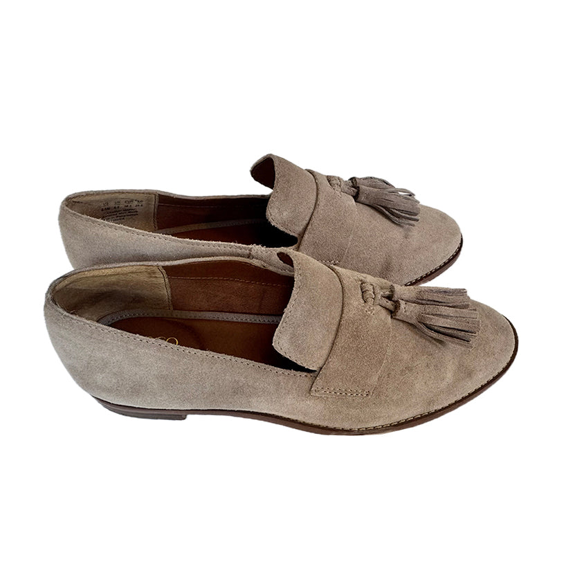 CLASSIC SUEDE LOAFER - SAND