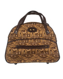 VINTAGE TRAVEL BAG - PRINTED CANVAS