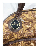 VINTAGE TRAVEL BAG - PRINTED CANVAS