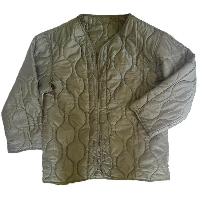 QUILTED LINING JACKET - ARMY GREEN