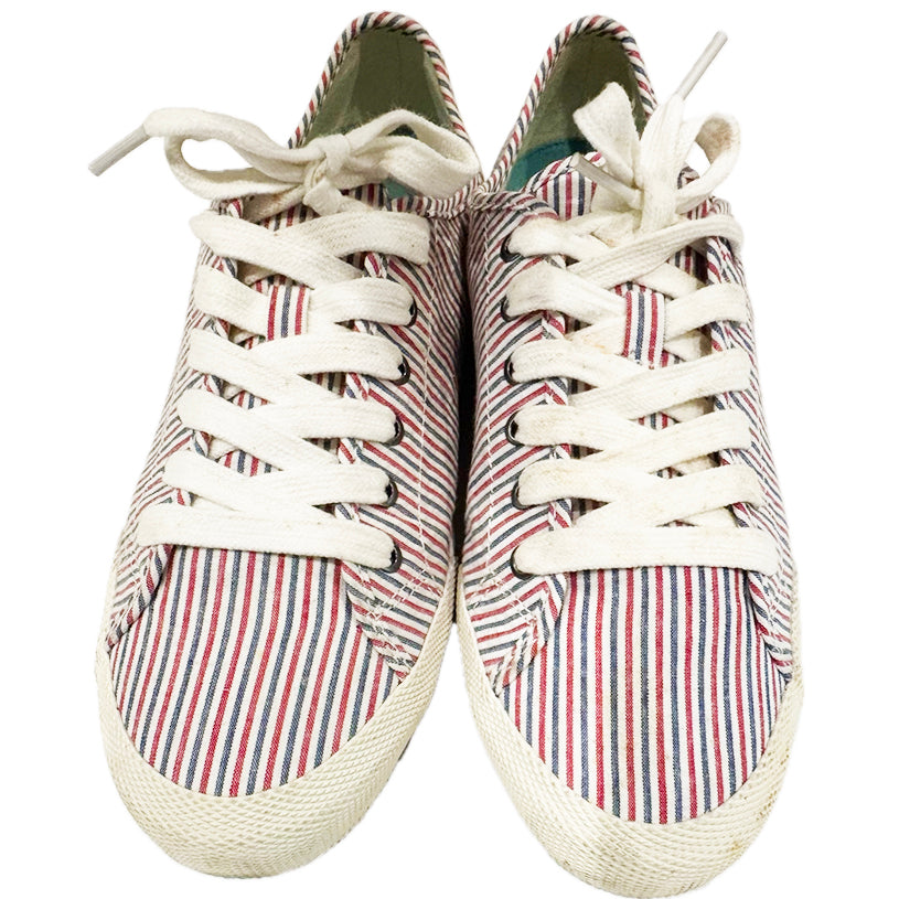 SEAVEES CANVAS SNEAKERS- STRIPED
