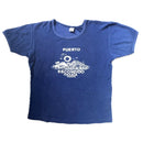 OAXANA TERRY TEE - NAVY TERRY