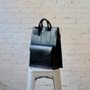 O.N.W. FIRST EDITION LEATHER BERGEN BAG - BLACK