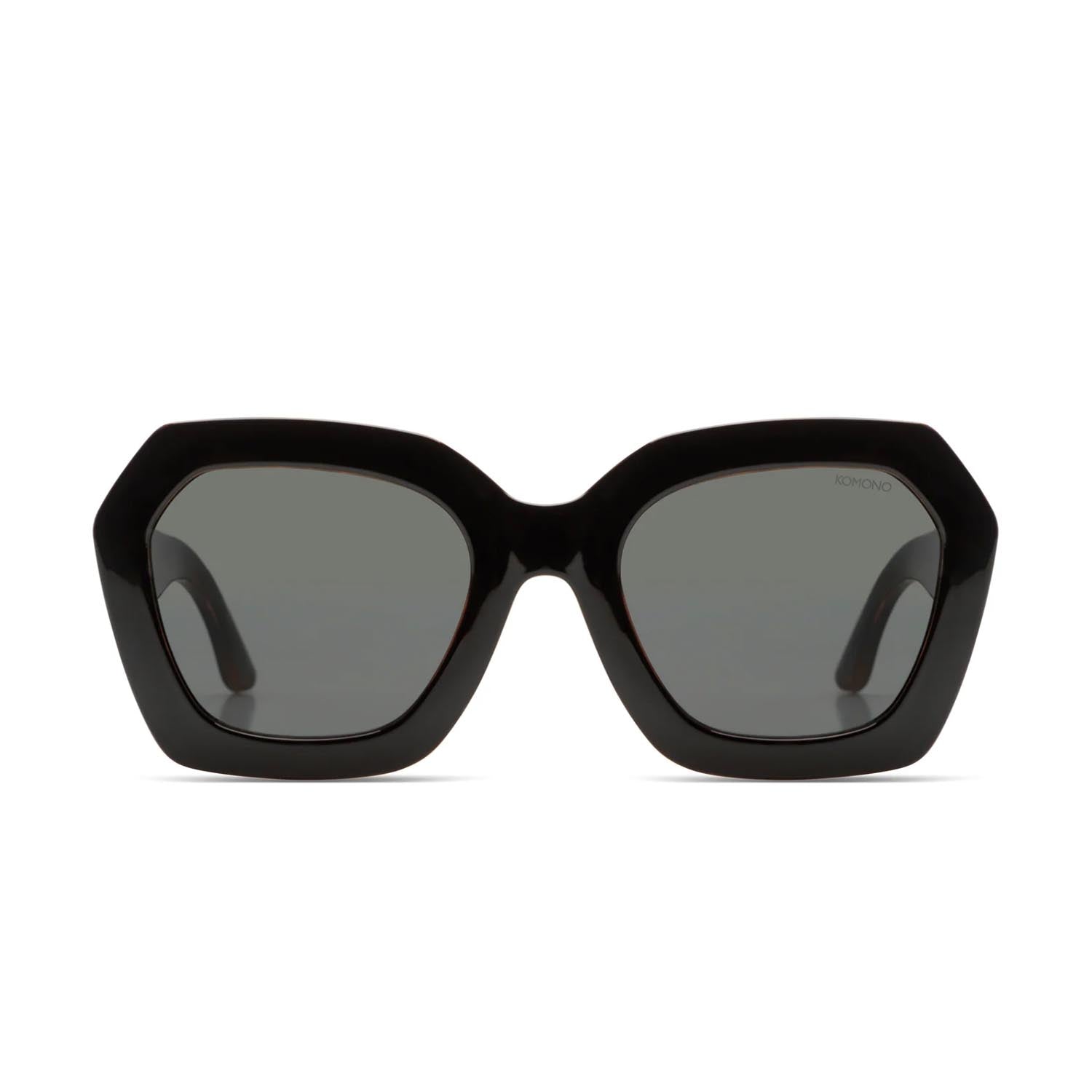 KOMONO GWEN BLACK TORTOISE SUNGLASSES