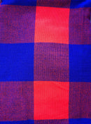 ONW Maasai XL Tote Bag - COBALT/RED