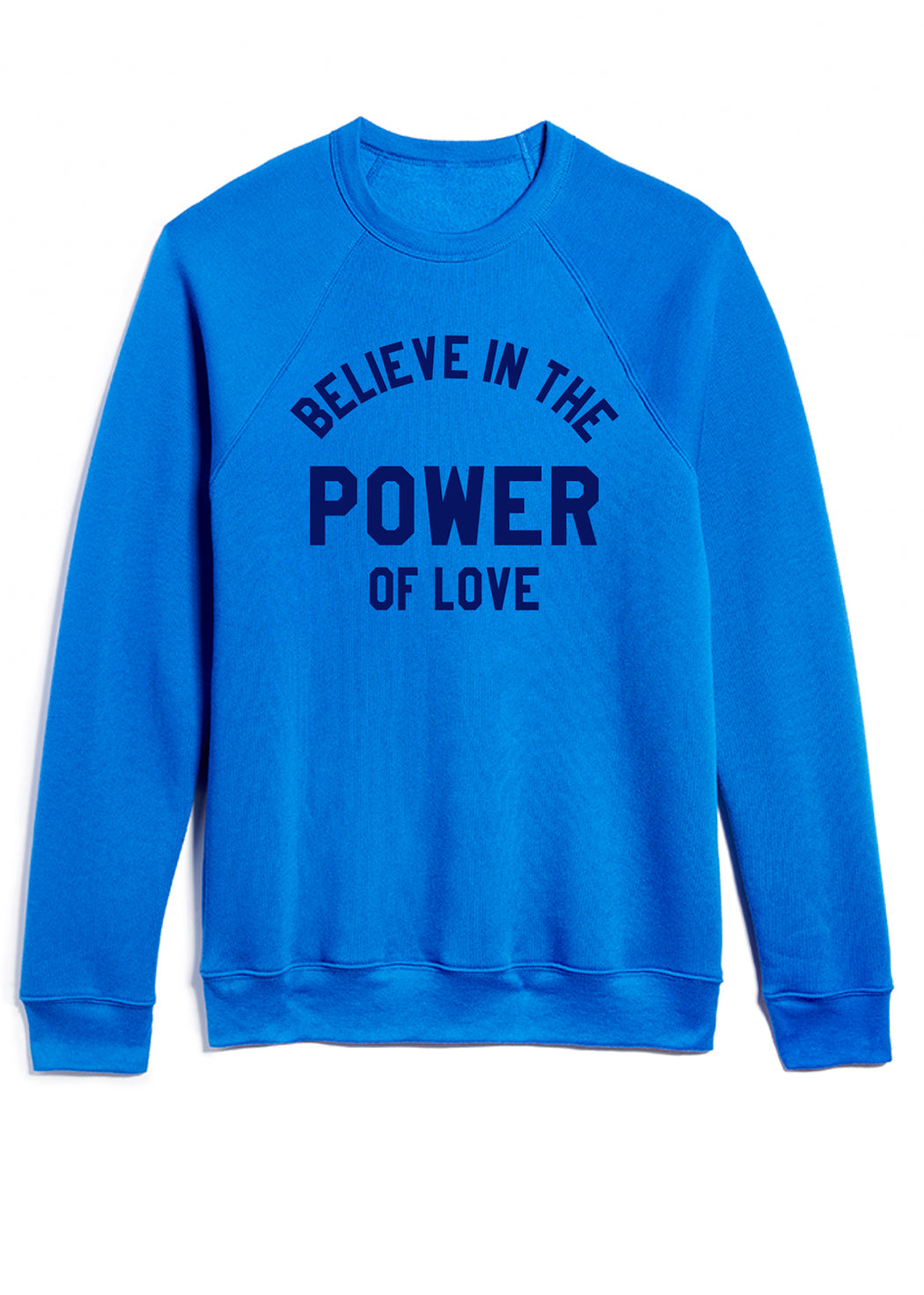 POWER of LOVE / BLUE Sweatshirt ONW-PLUV-210-BLU