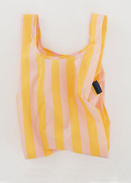 BAGGU Standard reusable carry bag - Marigold Stripe